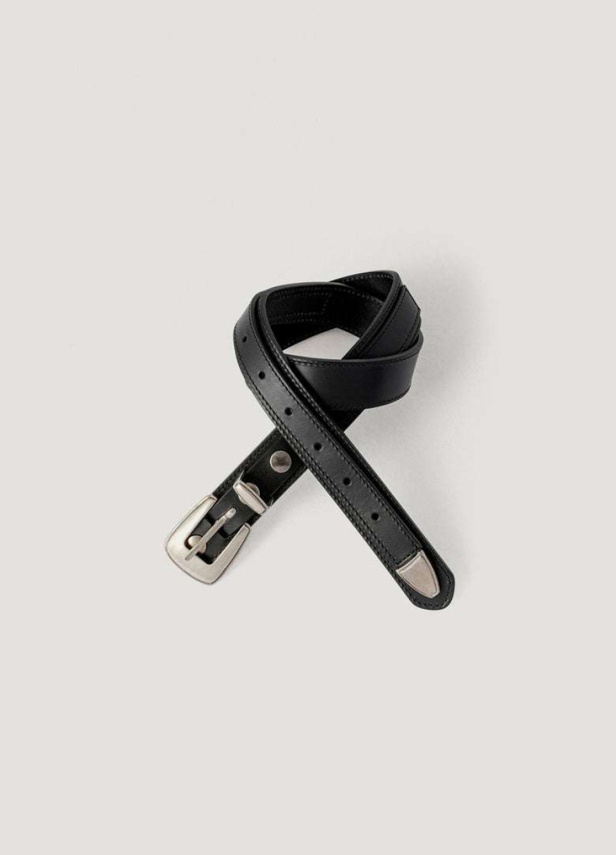 Women * | Lemaire-Uk Minimal Western Belt