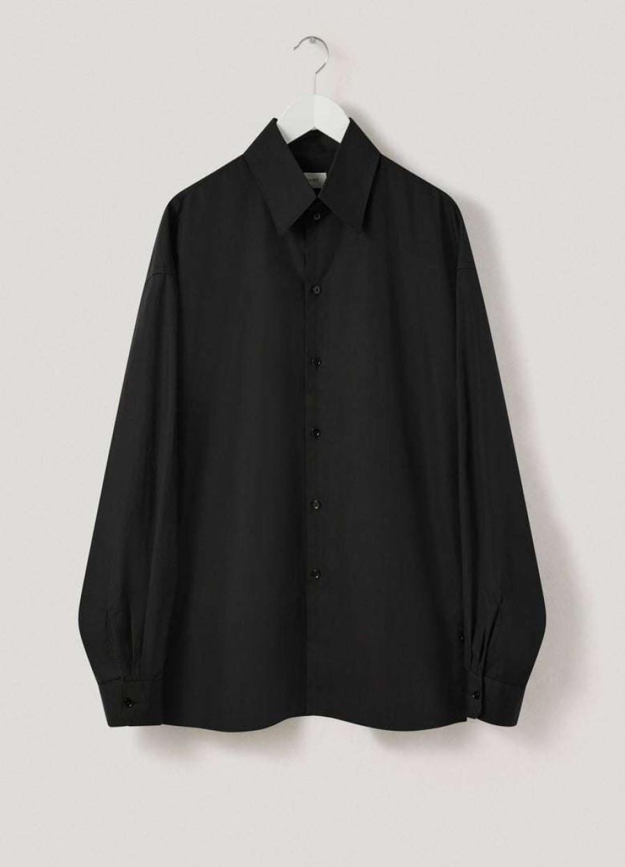 Men * | Lemaire-Uk Regular Collar Twisted Shirt