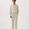 Men * | Lemaire-Uk Loose Pleated Pants Men