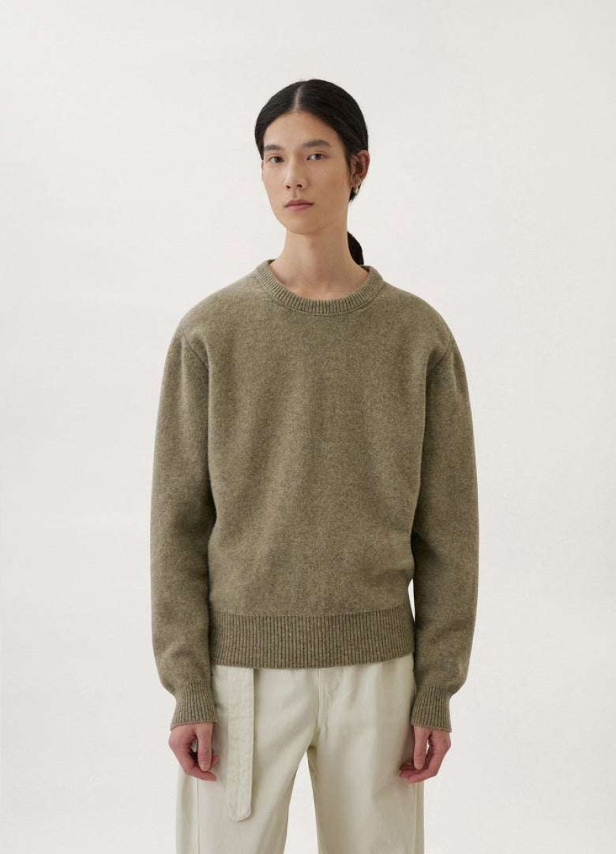 Men * | Lemaire-Uk Crew Neck Sweater