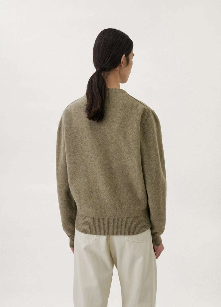 Men * | Lemaire-Uk Crew Neck Sweater