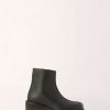 Women * | Lemaire-Uk Women Piped Heeled Boots With Shearling