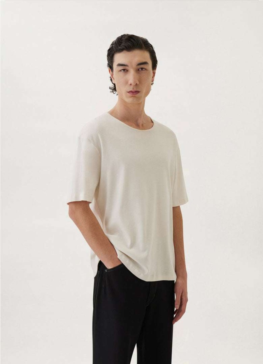 Men * | Lemaire-Uk Crew Neck T-Shirt