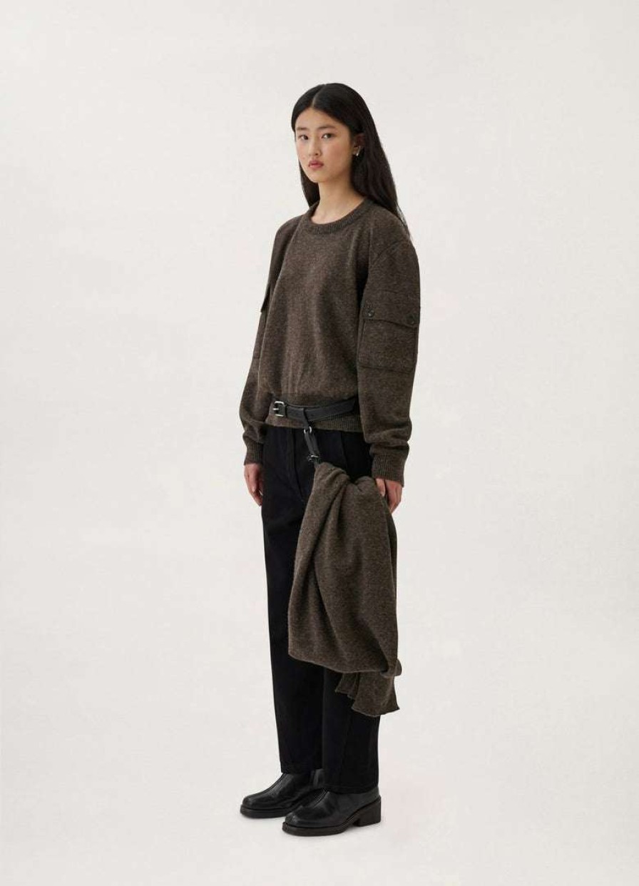 Women * | Lemaire-Uk Women Pockets Sweater