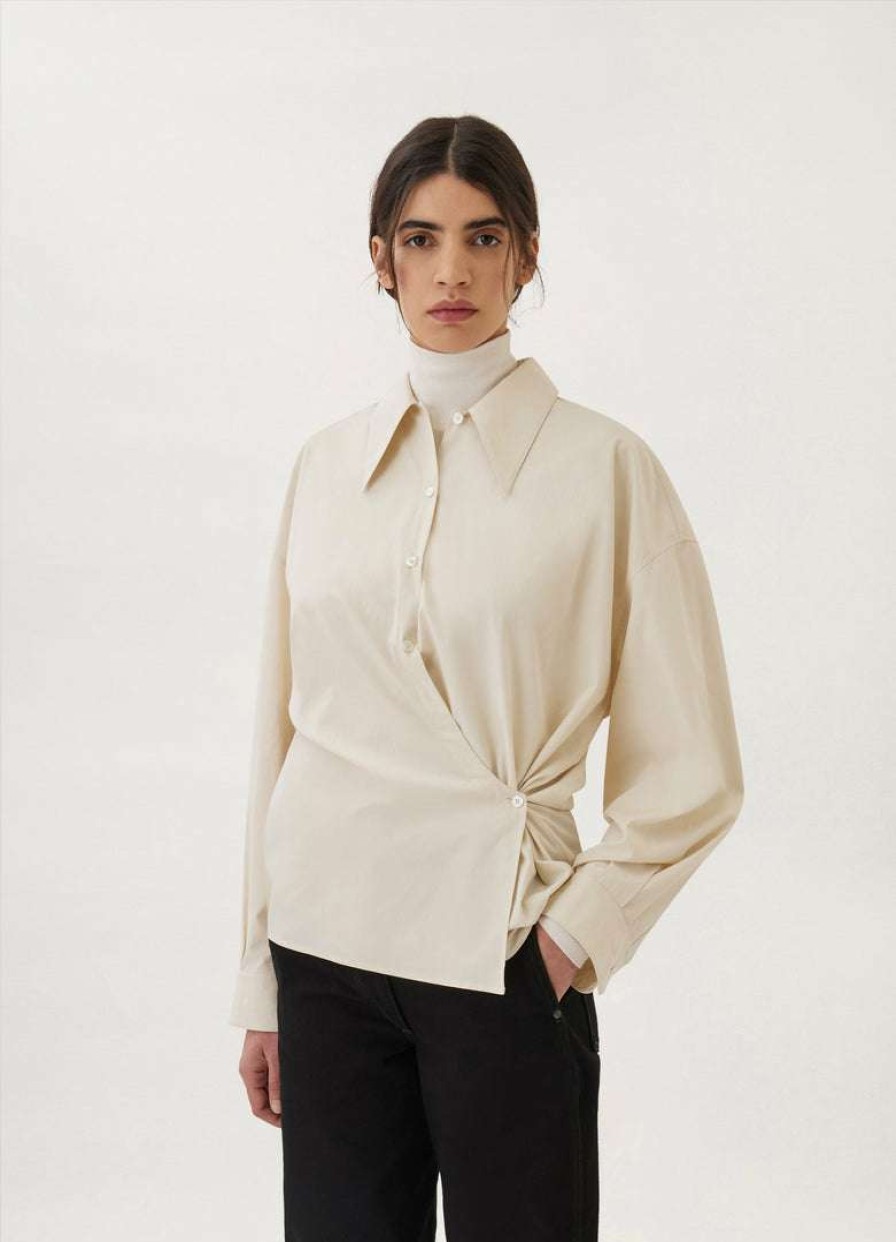 Women * | Lemaire-Uk Twisted Shirt