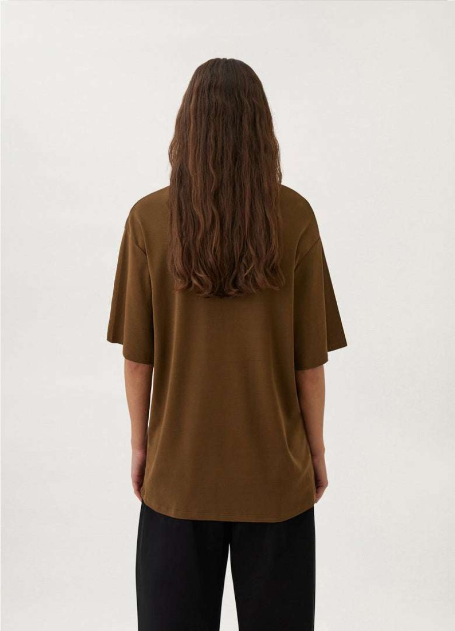 Women * | Lemaire-Uk Women Rib T-Shirt