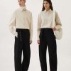 Women * | Lemaire-Uk Twisted Belted Pants Women