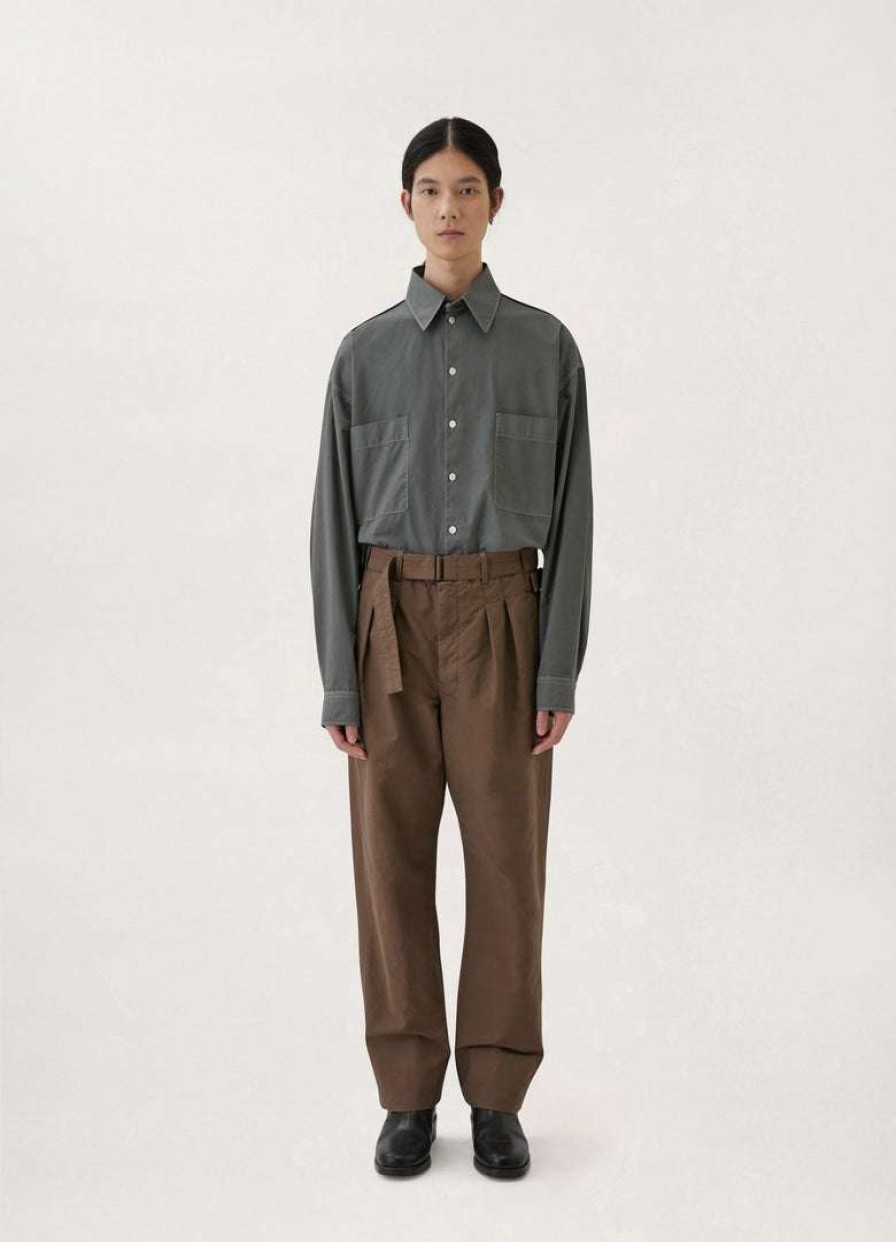 Men * | Lemaire-Uk Men Trench Pants