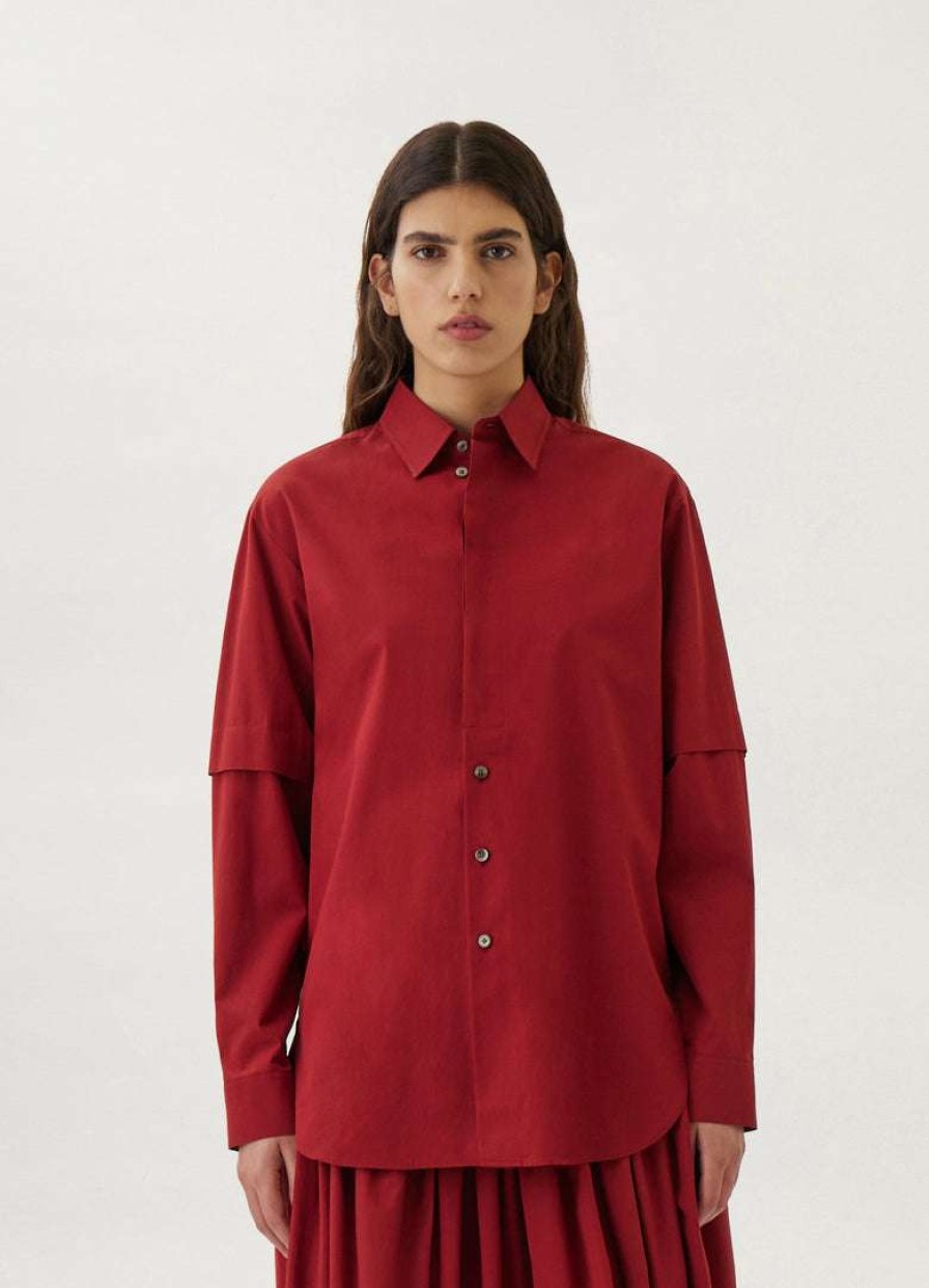 Women * | Lemaire-Uk Women Shirt With Slits