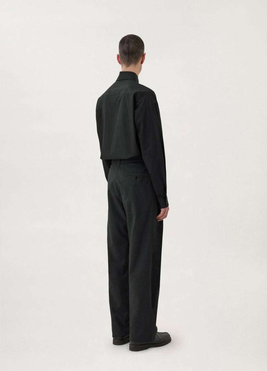 Men * | Lemaire-Uk Loose Pleated Pants Men