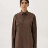 Women * | Lemaire-Uk Shirt With Slits Women