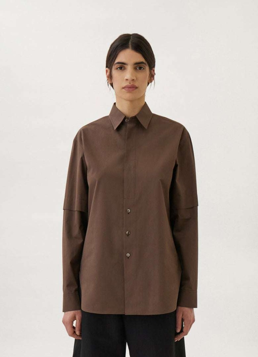 Women * | Lemaire-Uk Shirt With Slits Women