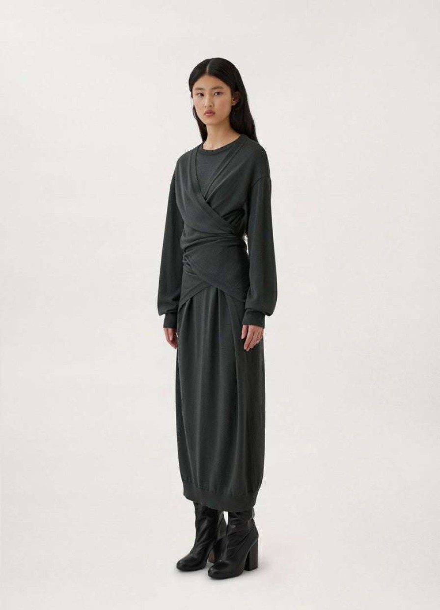 Women * | Lemaire-Uk Wrap Dress