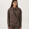 Women * | Lemaire-Uk Twisted Shirt