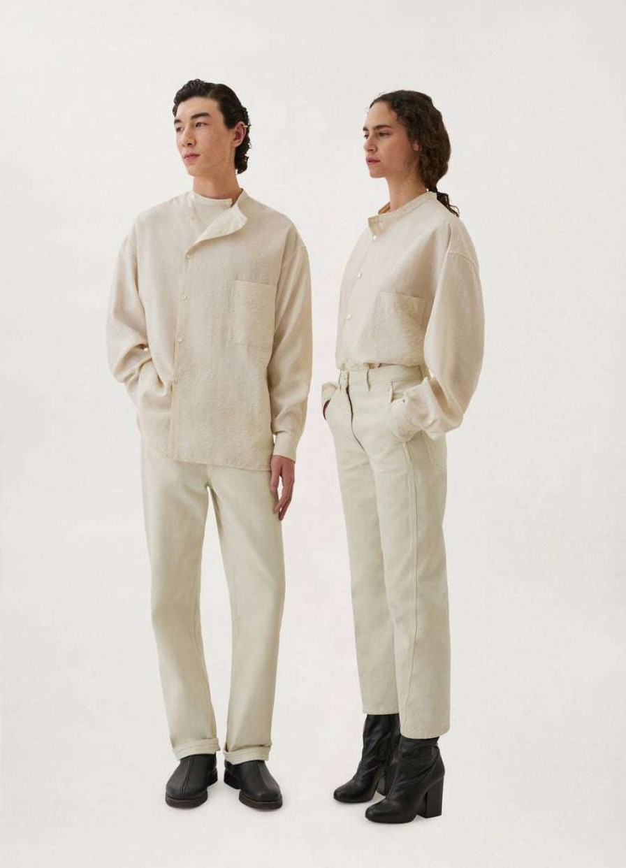 Women * | Lemaire-Uk Asymmetric Shirt